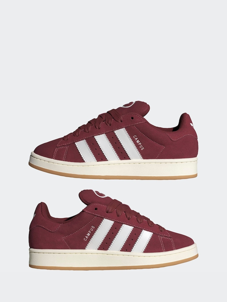 Buy adidas Originals Maroon Red Campus 00s Trainers from Next USA