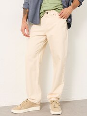FatFace Natural Tapered Fit Jeans - Image 1 of 5