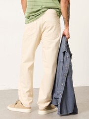 FatFace Natural Tapered Fit Jeans - Image 2 of 5