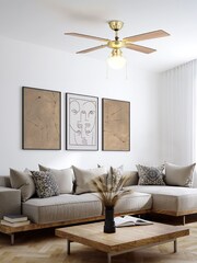 Eglo Bronze Fortaleza Wood Ceiling Fan - Image 1 of 4