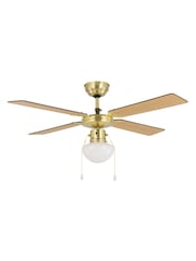 Eglo Bronze Fortaleza Wood Ceiling Fan - Image 2 of 4