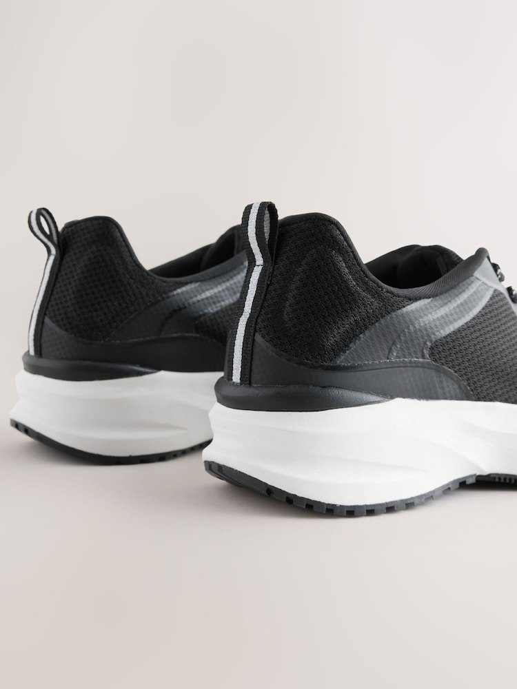 Monochrome Forever Comfort® Chunky Sole Gym Trainers - Image 11 of 11 Monochrome Forever Comfort® Chunky Sole Gym Trainers - Image 11 of 11