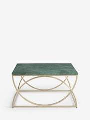 Green Marble Square Coffee Table - Image 5 of 8