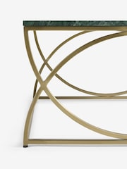 Green Marble Square Coffee Table - Image 7 of 8