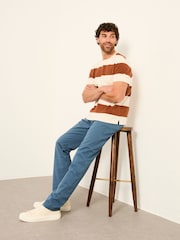 FatFace Teal Blue Modern Coastal Chinos - Image 4 of 5