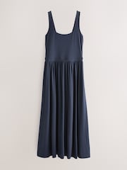 Ecru/Navy Jersey Waisted Summer Dress 2 Pack - Image 3 of 9