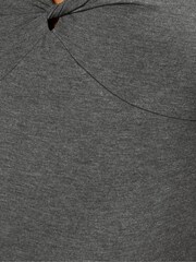 Yours Curve Grey Maternity Wrap Cross-Over Blouse - Image 9 of 9