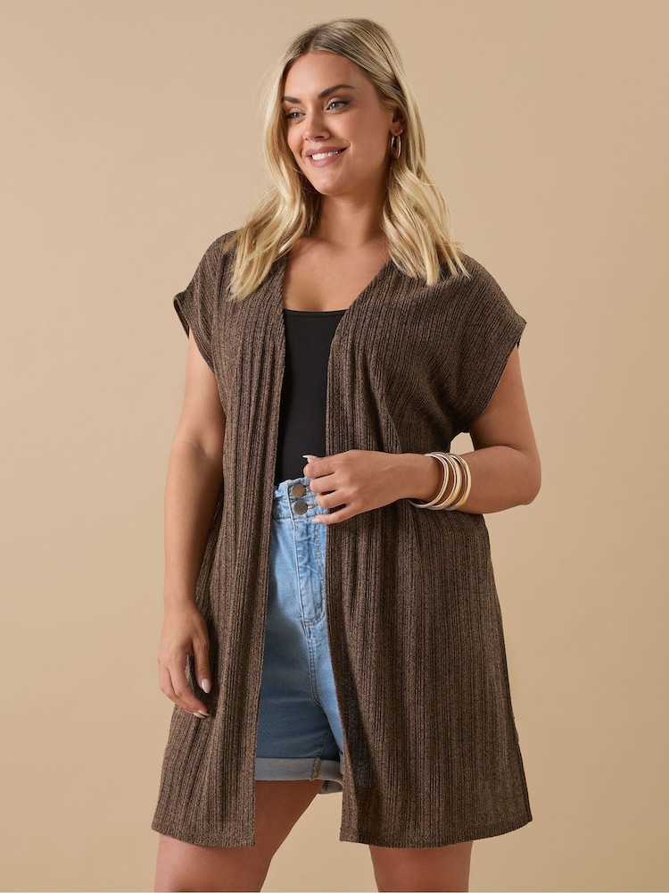 Brown Thick & Thin Cover-Up - Image 1 of 1