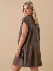 Brown Thick & Thin Cover-Up - Image 3 of 5