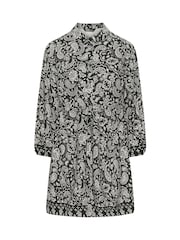 Yours Curve Black Mini Shirt Dress - Image 5 of 5