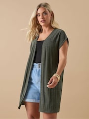 Green Thick & Thin Cover-Up - Image 1 of 5
