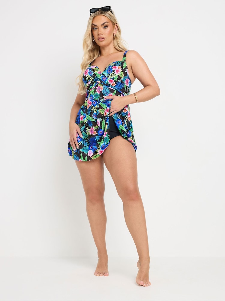 Tankini com aro Yours Curve Tropical - Imagem 2 de 7
