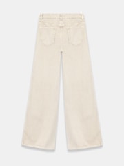 Mint Velvet Diamante Wide Leg 100% Cotton Jeans - Изображение 7 из 8