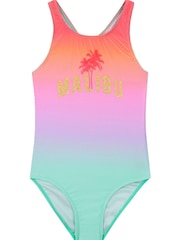 Harry Bear Pink Malibu Ombre Glitter Swimsuit - Image 1 of 6