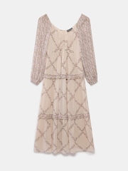 Mint Velvet Natural Floral Print Maxi Dress - Image 7 of 8