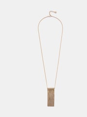 Mint Velvet Gold Tone Fringe Necklace - Image 1 of 3