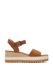 TOMS Diana Brown Wedges - Image 1 of 4