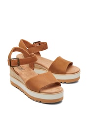TOMS Diana Brown Wedges - Image 2 of 4