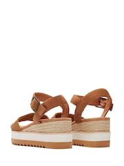 TOMS Diana Brown Wedges - Image 3 of 4