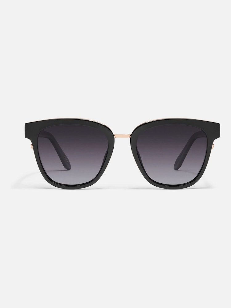 QUAY Act Natural Black Sunglass - Image 1 of 2