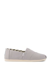 TOMS Grey Alpargata Shoes - Image 1 of 4