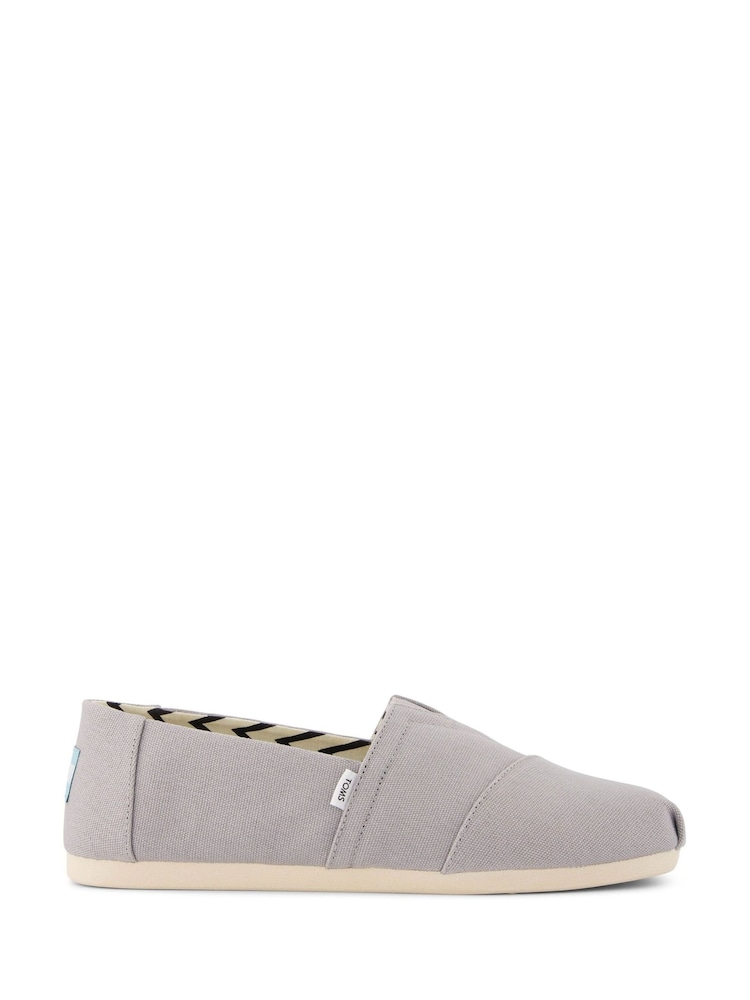 TOMS Grey Alpargata Shoes - Image 1 of 4