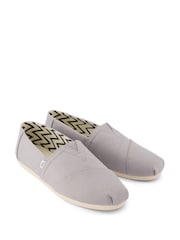 TOMS Grey Alpargata Shoes - Image 2 of 4