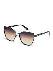 QUAY In Pursuit Black Sunglasses - Imagen 2 de 2