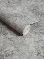 Graham & Brown Grey Boutique Urban Concrete Heavy Weight Vinyl 10M Wallpaper - Image 2 of 3