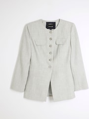 River Island Petite Military Jacket - Bild 4 von 5