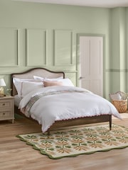 Nina Campbell Arlo Truffle Natural Coretta Bed - Image 1 of 5