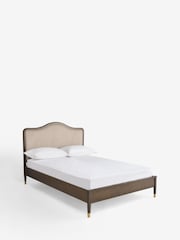 Nina Campbell Arlo Truffle Natural Coretta Bed - Image 5 of 5