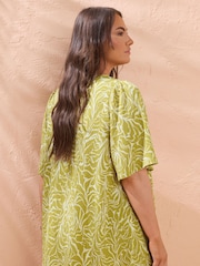 Evans Green Swing Boho Top - Image 3 of 5