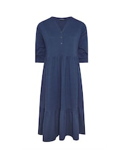 Evans Cotton Slub Dress - Image 5 of 5