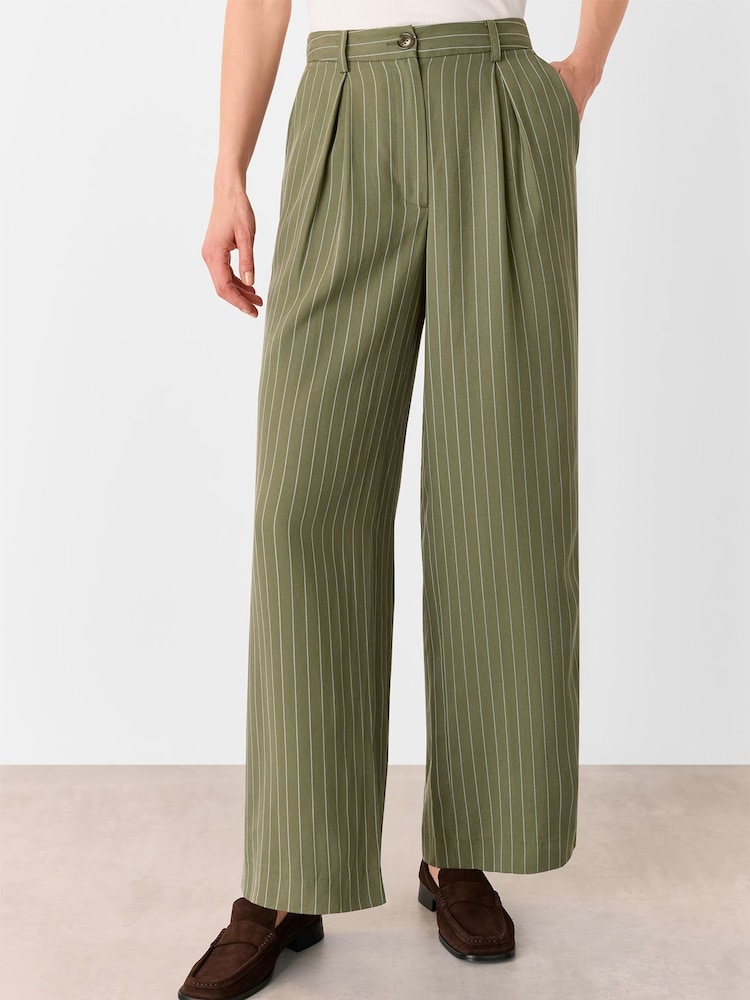 Pantalones con rayas diplomáticas Lottie de Whistles - Imagen 1 de 1