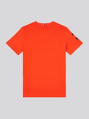 U.S. Polo Assn. Orange Boys 100% Cotton Player 3 T-Shirt - Image 2 of 5
