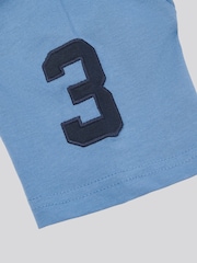 U.S. Polo Assn. Blue Boys 100% Cotton Player 3 T-Shirt - Image 3 of 5