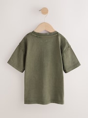 Khaki Green Top Gun Short Sleeve T-Shirt (3mths-8yrs) - Image 5 of 8