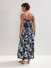 Phase Eight Blue 100% Cotton Evalina Skirt - Image 2 of 7
