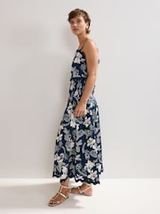 Phase Eight Blue Evalina 100% Cotton Top - Image 6 of 7