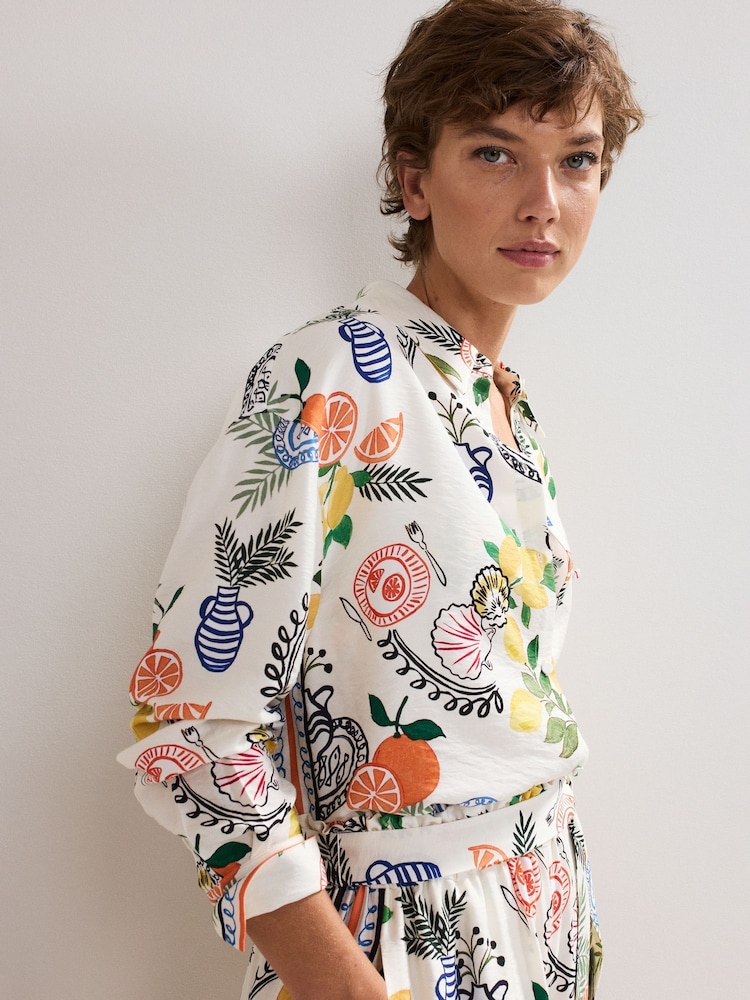 Phase Eight Cream Zeliha Shirt - Image 1 of 7