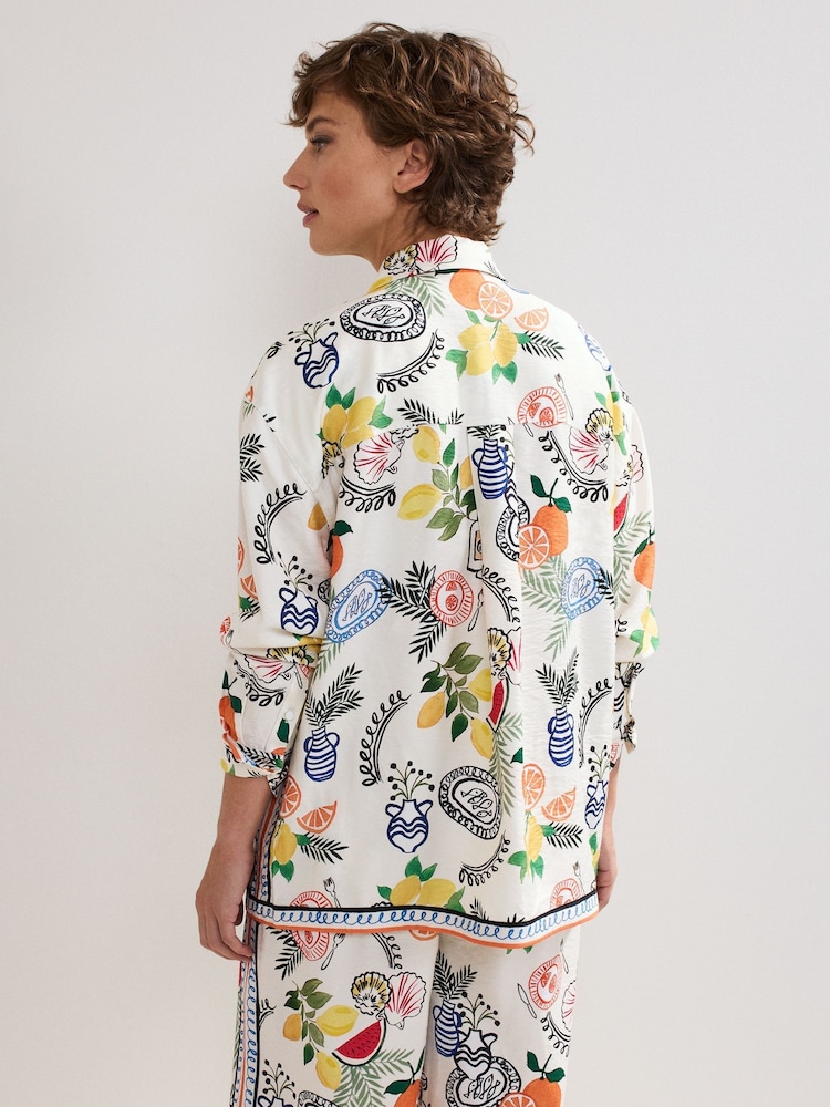 Phase Eight Cream Zeliha Shirt - Image 2 of 7