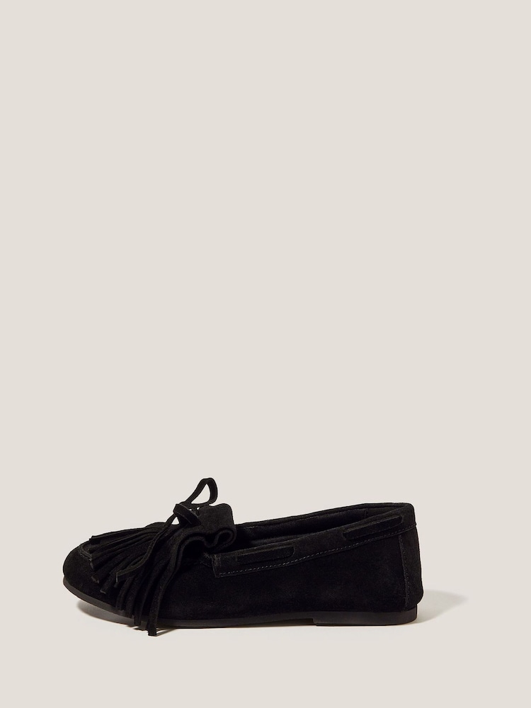 Monsoon Sarah Suede Moccasins - Slika 1 iz 3