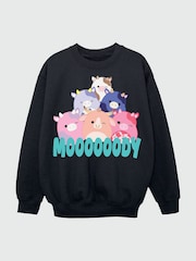 Brands In Black Squishmallows Moody Moos Sweatshirt - Image 2 of 3
