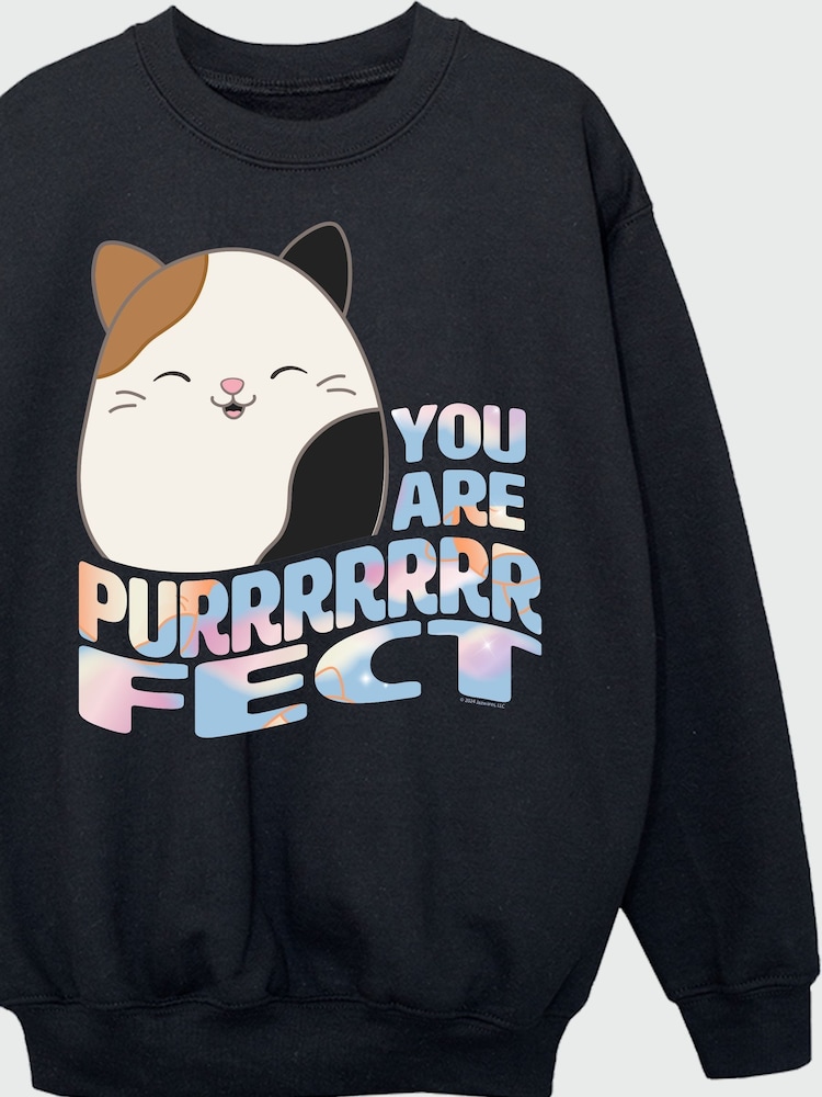 Brands In Black Squishmallows Cam Purrfect Sweatshirt - Image 3 of 3