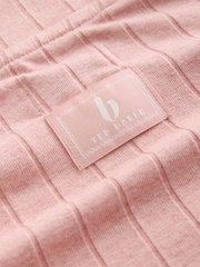 B by Ted Baker Pink Marl Viscose Blend Lounge Cardigan - Image 10 of 11