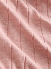 B by Ted Baker Pink Marl Viscose Blend Lounge Cardigan - Image 11 of 11