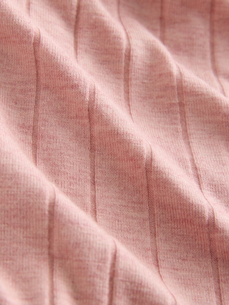 B by Ted Baker Pink Marl Viscose Blend Lounge Cardigan - Image 11 of 11