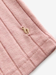 B by Ted Baker Pink Marl Viscose Blend Lounge Cardigan - Image 8 of 11