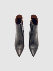 Reiss Snake Carina Knee High Leather Boots - Image 3 of 6